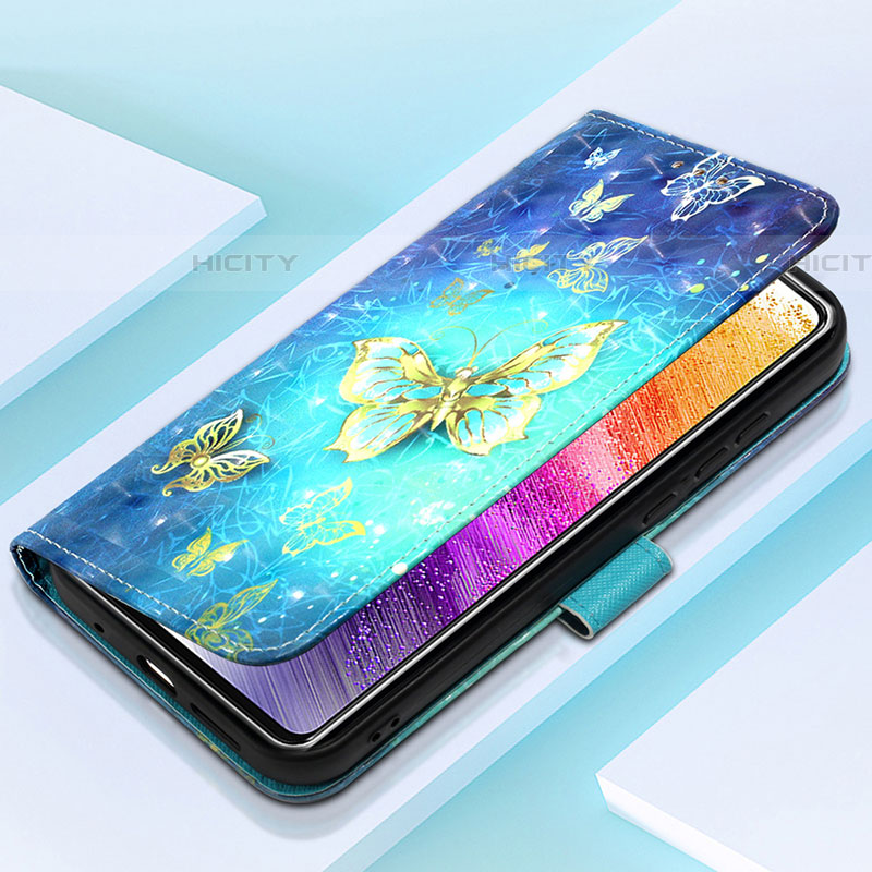 Custodia Portafoglio In Pelle Fantasia Modello Cover con Supporto Y03B per Samsung Galaxy A73 5G