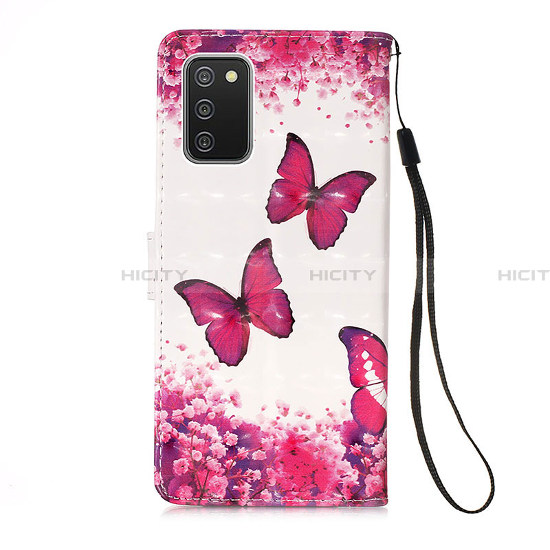 Custodia Portafoglio In Pelle Fantasia Modello Cover con Supporto Y03B per Samsung Galaxy F02S SM-E025F