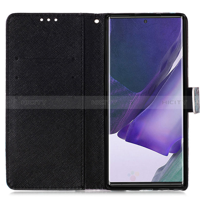 Custodia Portafoglio In Pelle Fantasia Modello Cover con Supporto Y03B per Samsung Galaxy Note 20 Ultra 5G