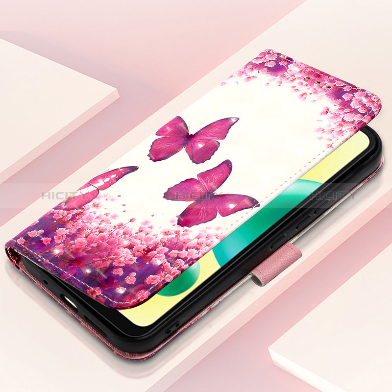 Custodia Portafoglio In Pelle Fantasia Modello Cover con Supporto Y03B per Xiaomi POCO C3