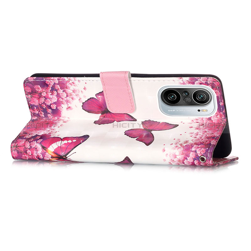 Custodia Portafoglio In Pelle Fantasia Modello Cover con Supporto Y03B per Xiaomi Poco F3 5G