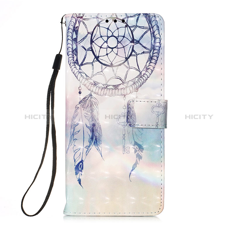 Custodia Portafoglio In Pelle Fantasia Modello Cover con Supporto Y03B per Xiaomi Poco M2 Pro Cielo Blu