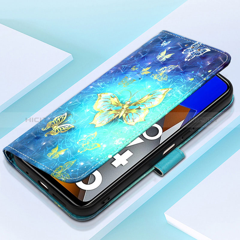 Custodia Portafoglio In Pelle Fantasia Modello Cover con Supporto Y03B per Xiaomi Poco M4 Pro 4G