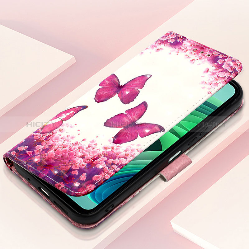 Custodia Portafoglio In Pelle Fantasia Modello Cover con Supporto Y03B per Xiaomi Redmi 11 Prime 5G