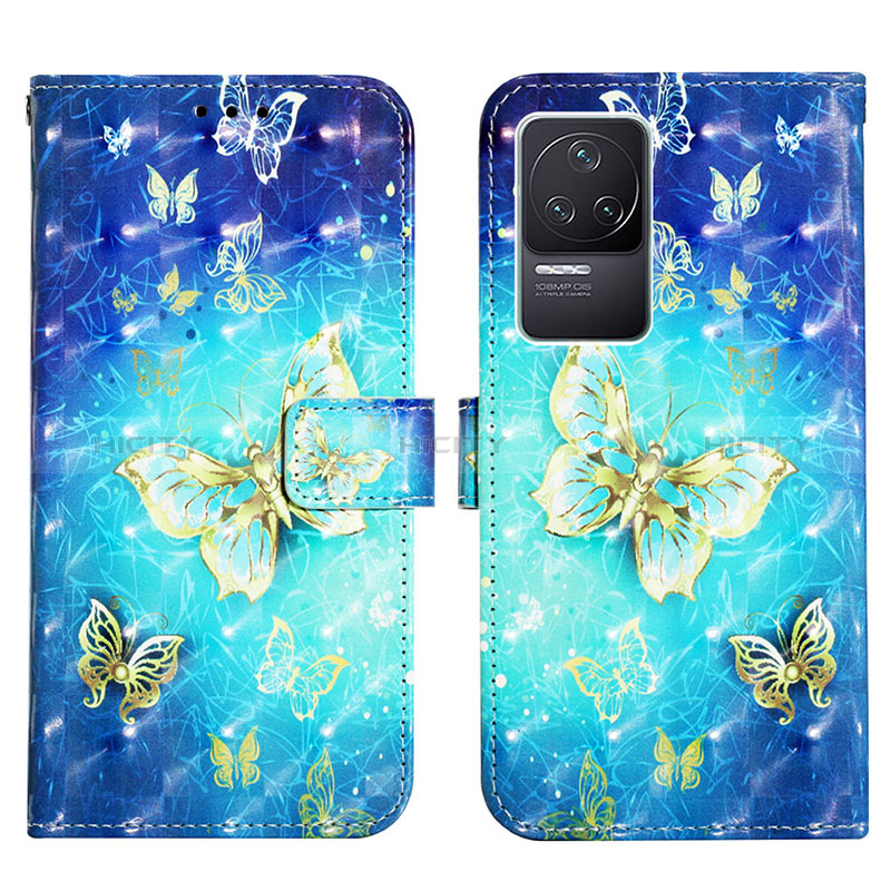 Custodia Portafoglio In Pelle Fantasia Modello Cover con Supporto Y03B per Xiaomi Redmi K50 5G