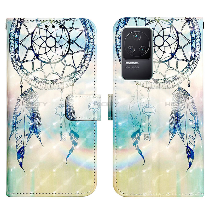 Custodia Portafoglio In Pelle Fantasia Modello Cover con Supporto Y03B per Xiaomi Redmi K50 5G