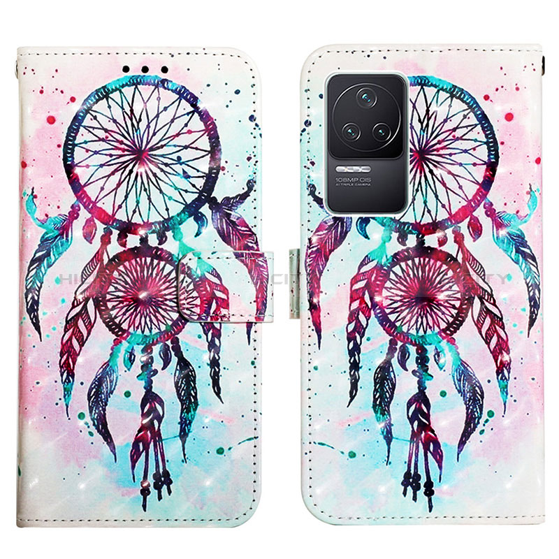 Custodia Portafoglio In Pelle Fantasia Modello Cover con Supporto Y03B per Xiaomi Redmi K50 Pro 5G