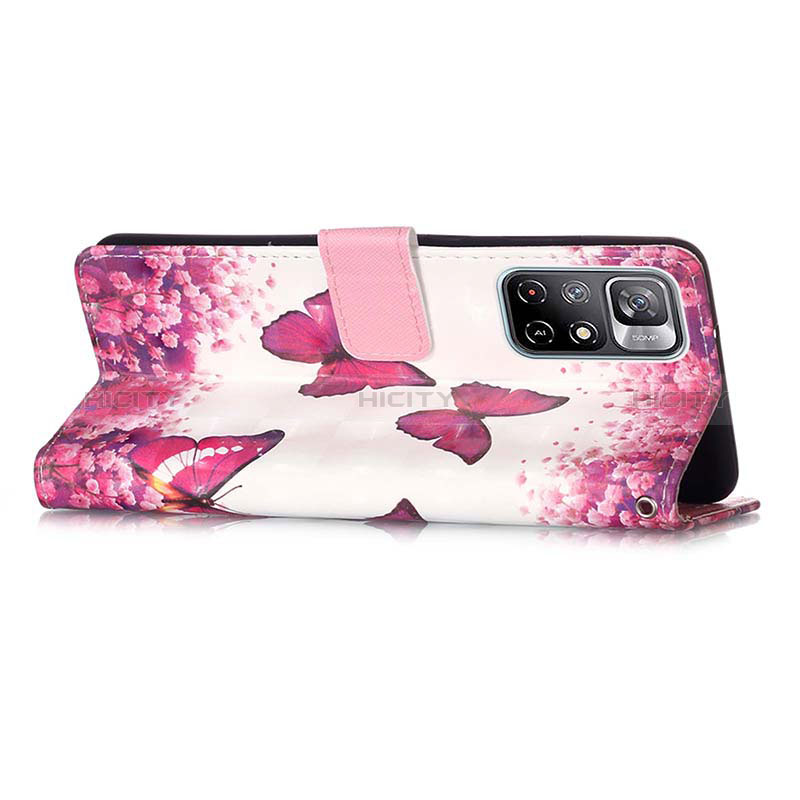 Custodia Portafoglio In Pelle Fantasia Modello Cover con Supporto Y03B per Xiaomi Redmi Note 11 5G