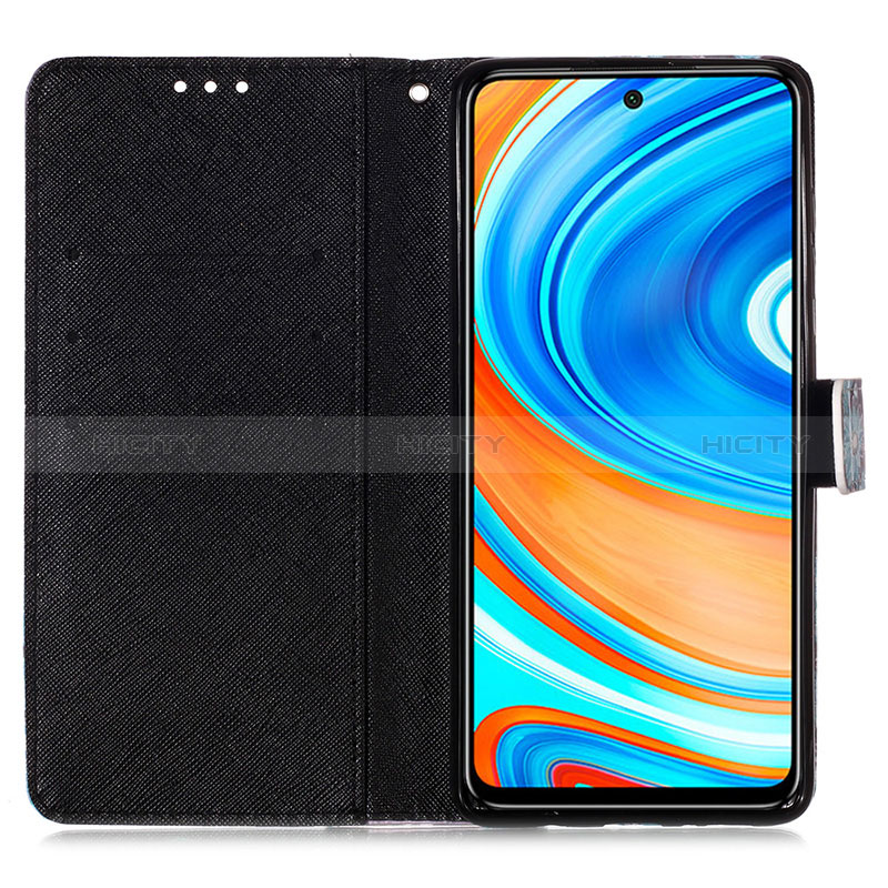 Custodia Portafoglio In Pelle Fantasia Modello Cover con Supporto Y03B per Xiaomi Redmi Note 9 Pro Max