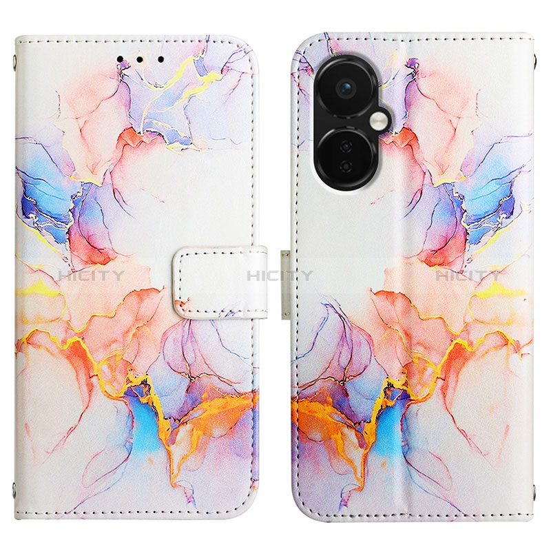 Custodia Portafoglio In Pelle Fantasia Modello Cover con Supporto Y04B per OnePlus Nord N30 5G