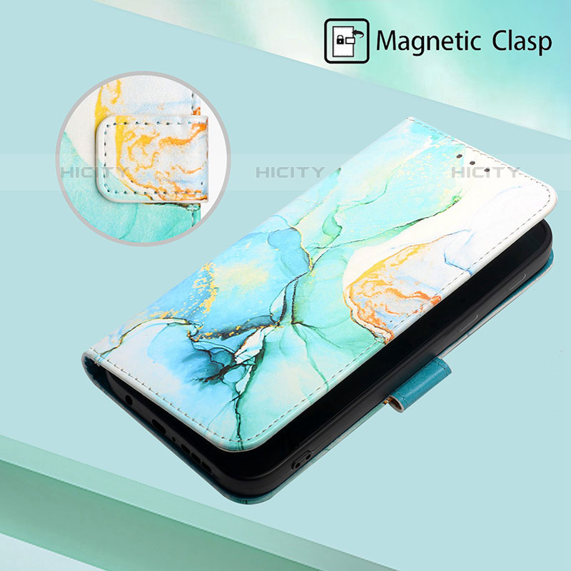 Custodia Portafoglio In Pelle Fantasia Modello Cover con Supporto Y04B per Oppo A95 5G