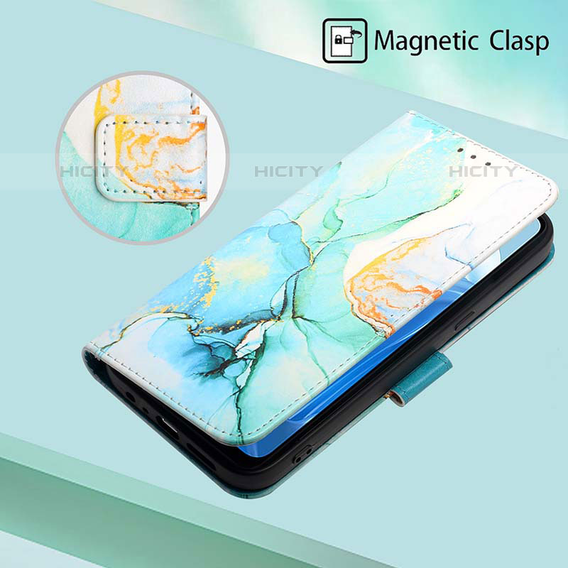 Custodia Portafoglio In Pelle Fantasia Modello Cover con Supporto Y04B per Oppo F21 Pro 4G