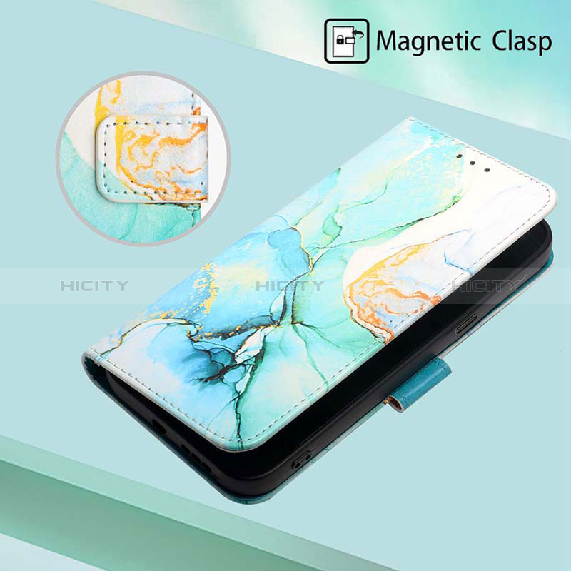 Custodia Portafoglio In Pelle Fantasia Modello Cover con Supporto Y04B per Oppo Find X5 Lite 5G