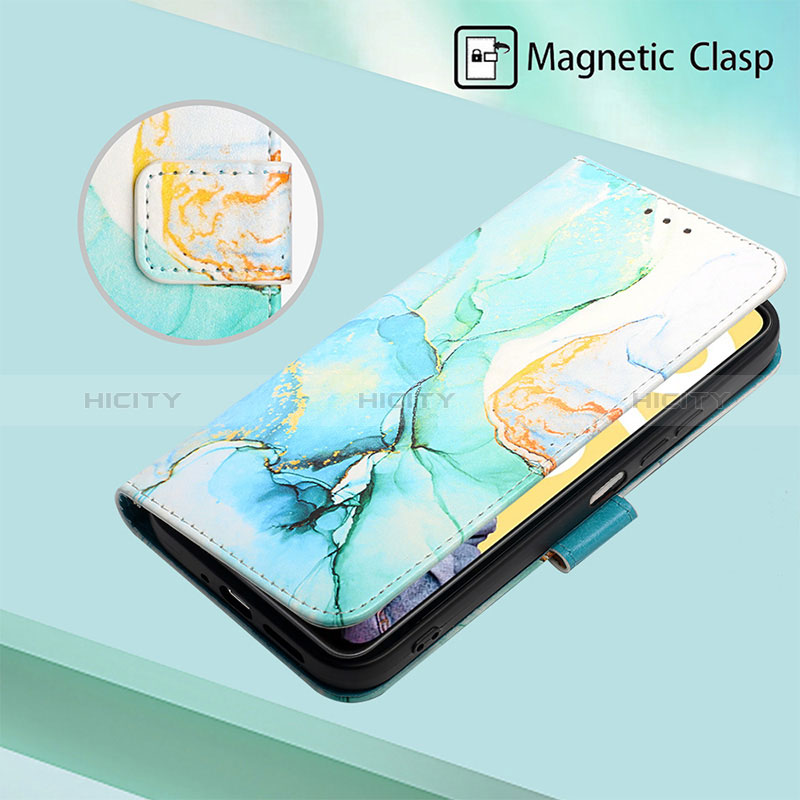 Custodia Portafoglio In Pelle Fantasia Modello Cover con Supporto Y04B per Realme C55