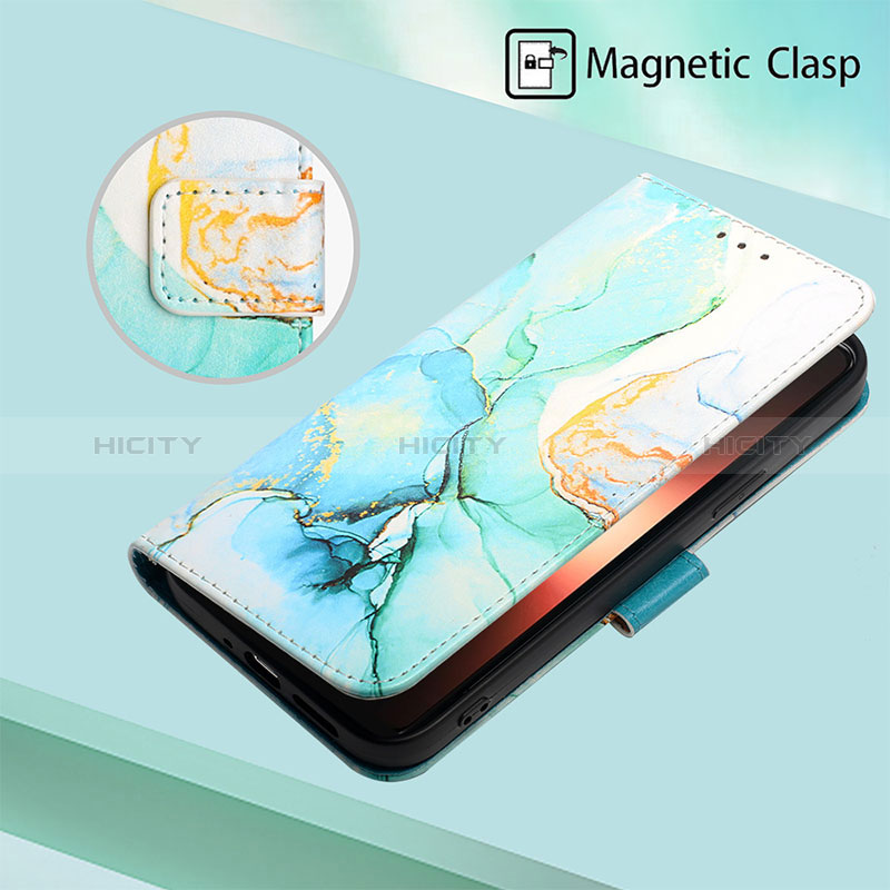 Custodia Portafoglio In Pelle Fantasia Modello Cover con Supporto Y04B per Realme GT Neo5 5G