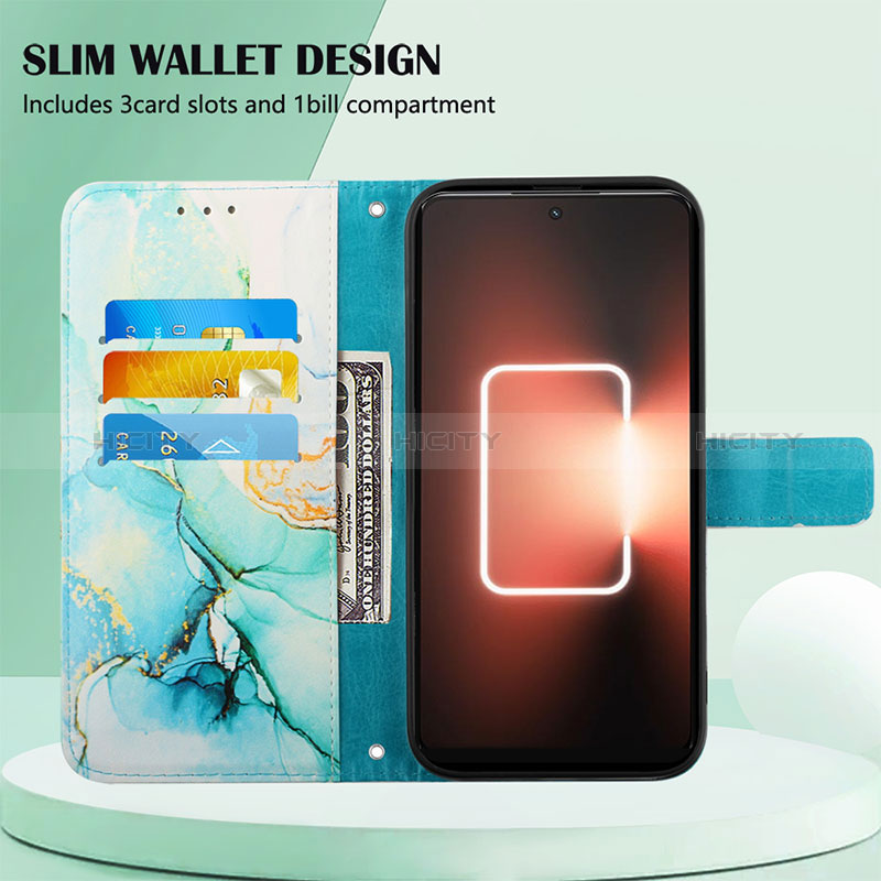 Custodia Portafoglio In Pelle Fantasia Modello Cover con Supporto Y04B per Realme GT Neo5 5G