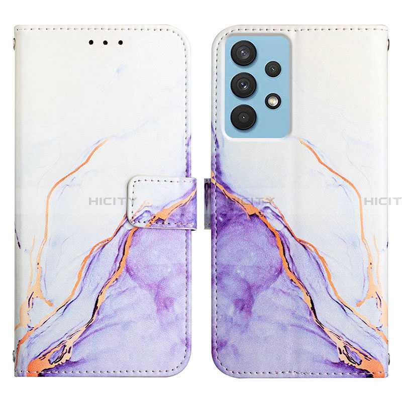 Custodia Portafoglio In Pelle Fantasia Modello Cover con Supporto Y04B per Samsung Galaxy A13 4G