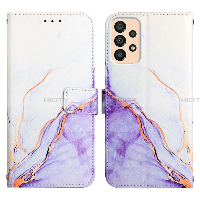 Custodia Portafoglio In Pelle Fantasia Modello Cover con Supporto Y04B per Samsung Galaxy A33 5G