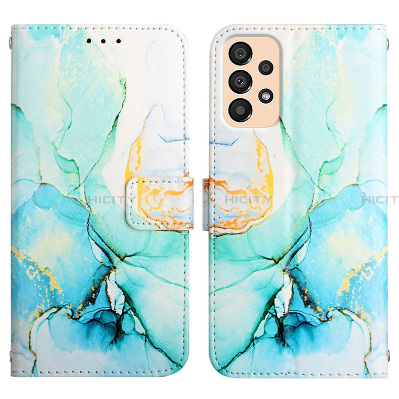 Custodia Portafoglio In Pelle Fantasia Modello Cover con Supporto Y04B per Samsung Galaxy A33 5G