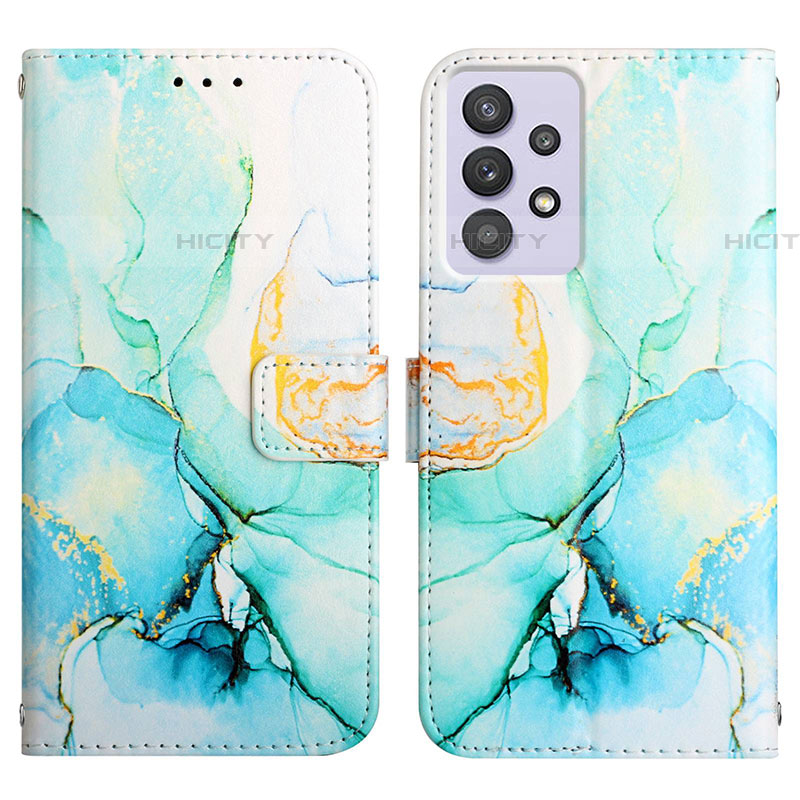 Custodia Portafoglio In Pelle Fantasia Modello Cover con Supporto Y04B per Samsung Galaxy A72 5G