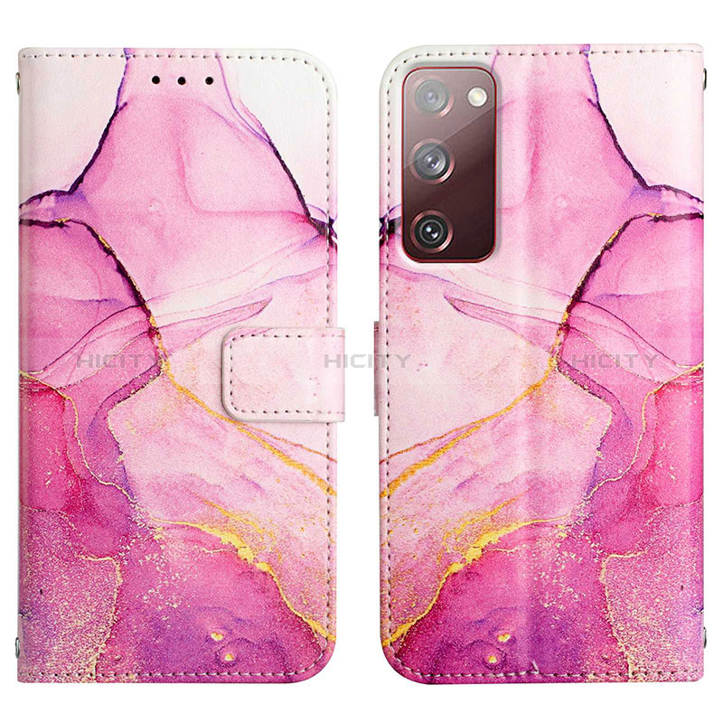 Custodia Portafoglio In Pelle Fantasia Modello Cover con Supporto Y04B per Samsung Galaxy S20 FE (2022) 5G