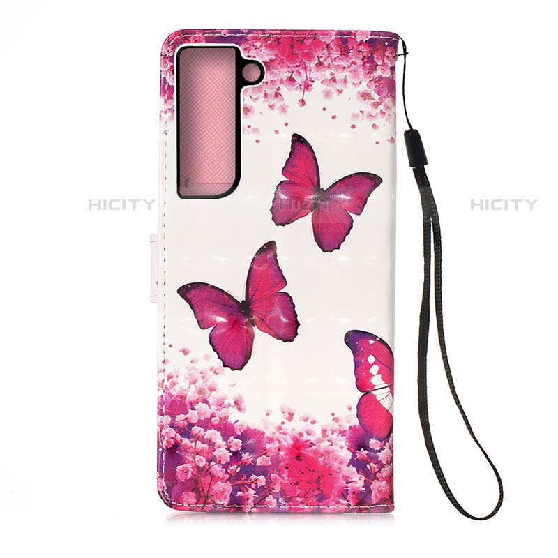 Custodia Portafoglio In Pelle Fantasia Modello Cover con Supporto Y04B per Samsung Galaxy S22 Plus 5G