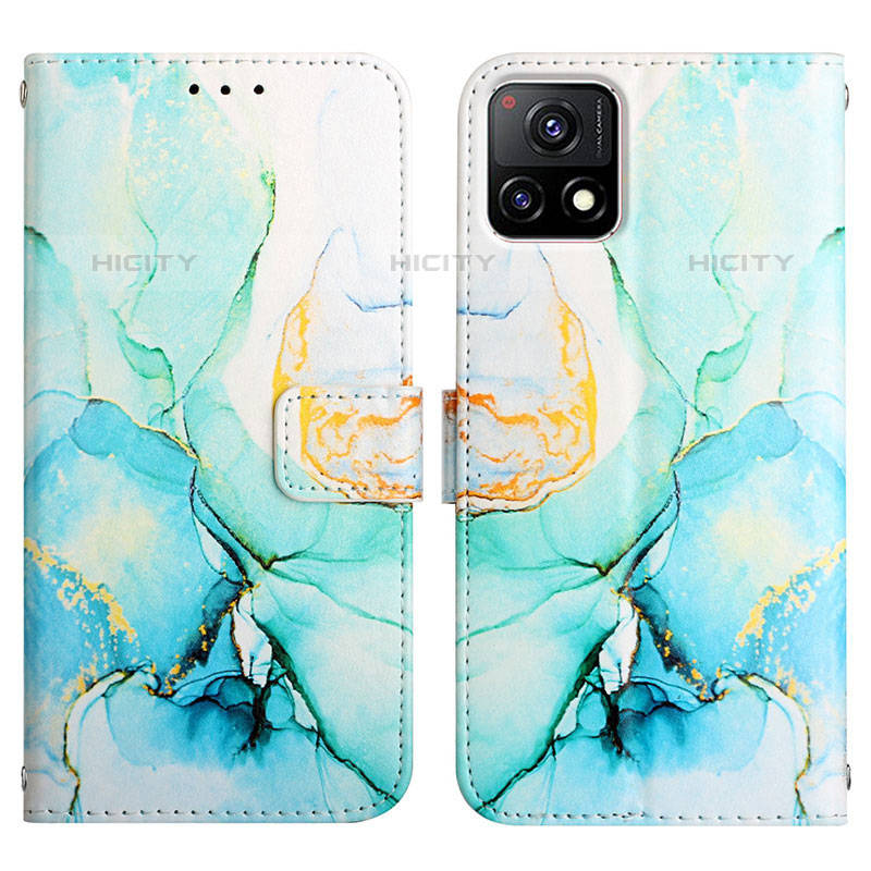 Custodia Portafoglio In Pelle Fantasia Modello Cover con Supporto Y04B per Vivo Y54s 5G