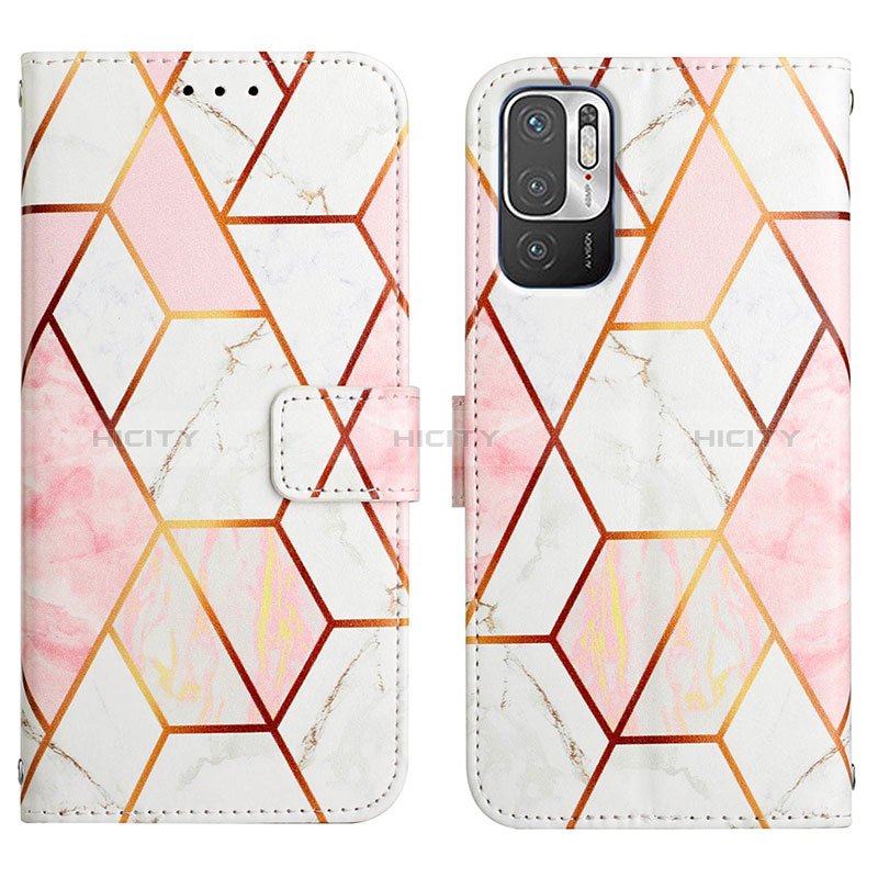 Custodia Portafoglio In Pelle Fantasia Modello Cover con Supporto Y04B per Xiaomi POCO M3 Pro 5G