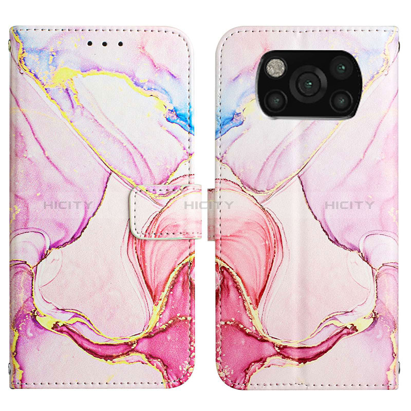 Custodia Portafoglio In Pelle Fantasia Modello Cover con Supporto Y04B per Xiaomi Poco X3