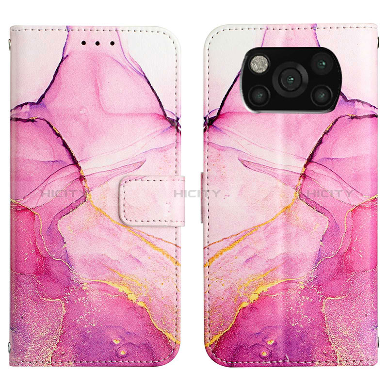 Custodia Portafoglio In Pelle Fantasia Modello Cover con Supporto Y04B per Xiaomi Poco X3 NFC