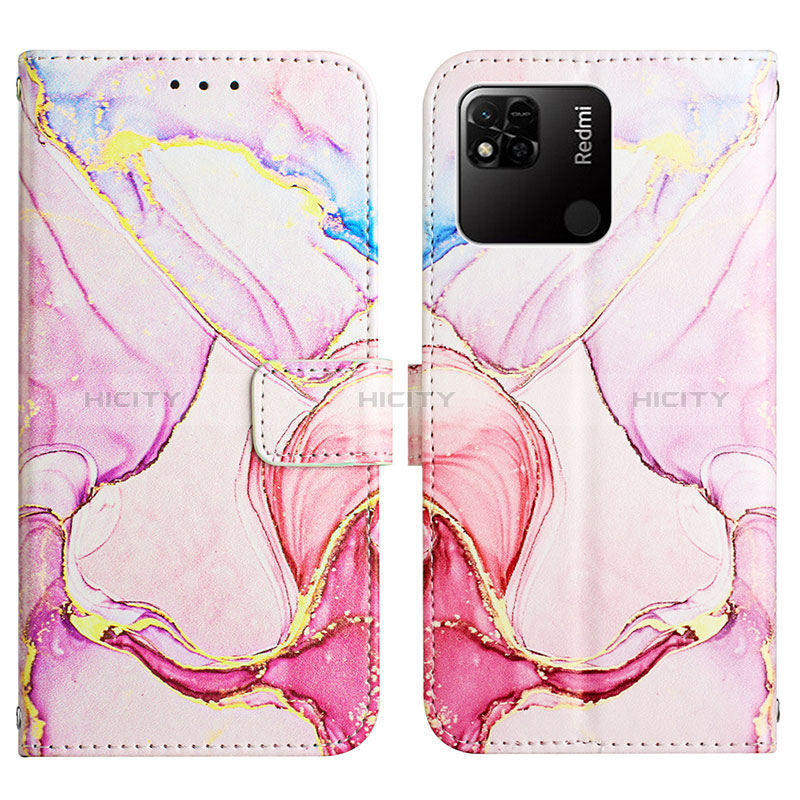 Custodia Portafoglio In Pelle Fantasia Modello Cover con Supporto Y04B per Xiaomi Redmi 10A 4G