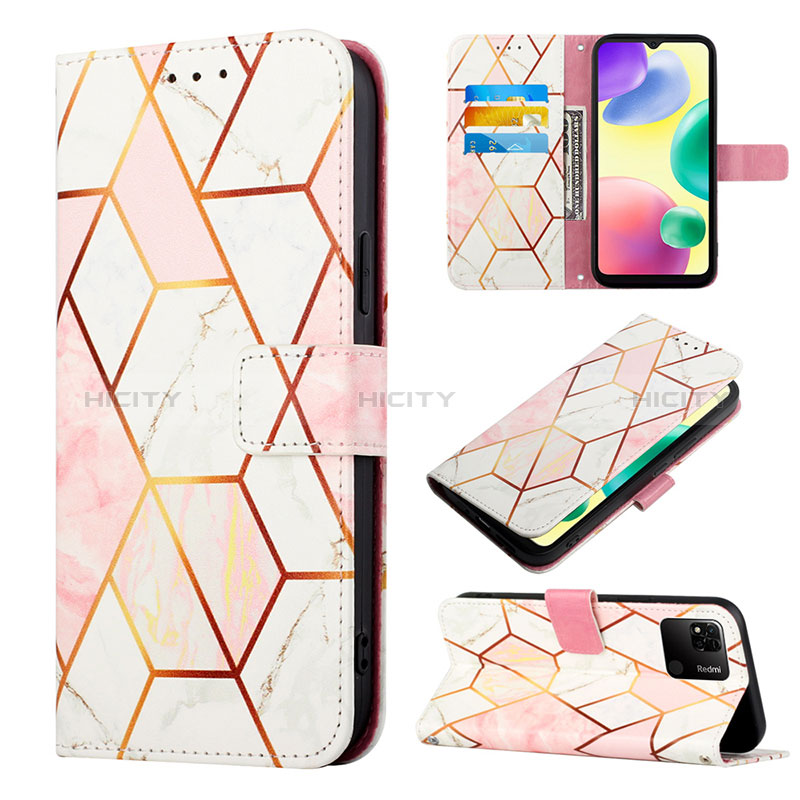 Custodia Portafoglio In Pelle Fantasia Modello Cover con Supporto Y04B per Xiaomi Redmi 10A 4G