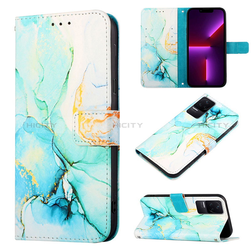 Custodia Portafoglio In Pelle Fantasia Modello Cover con Supporto Y04B per Xiaomi Redmi K50 Pro 5G