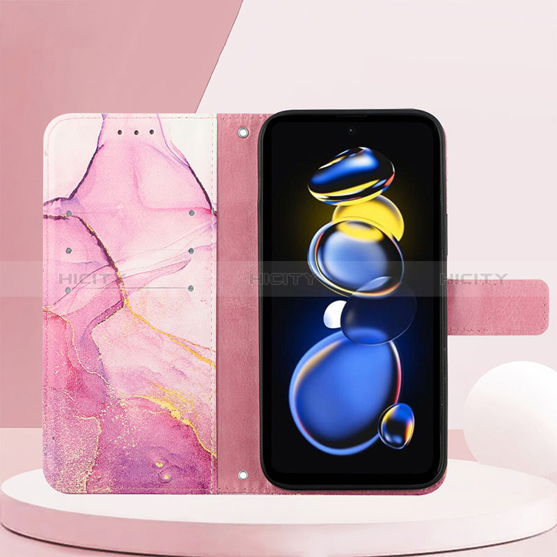 Custodia Portafoglio In Pelle Fantasia Modello Cover con Supporto Y04B per Xiaomi Redmi Note 12T Pro 5G