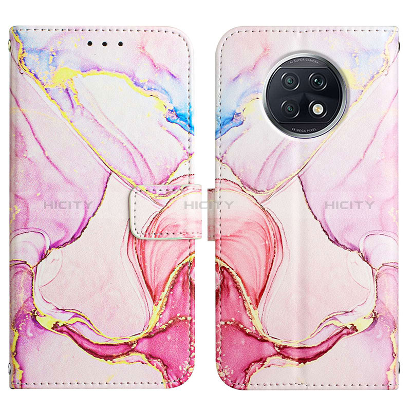 Custodia Portafoglio In Pelle Fantasia Modello Cover con Supporto Y04B per Xiaomi Redmi Note 9 5G