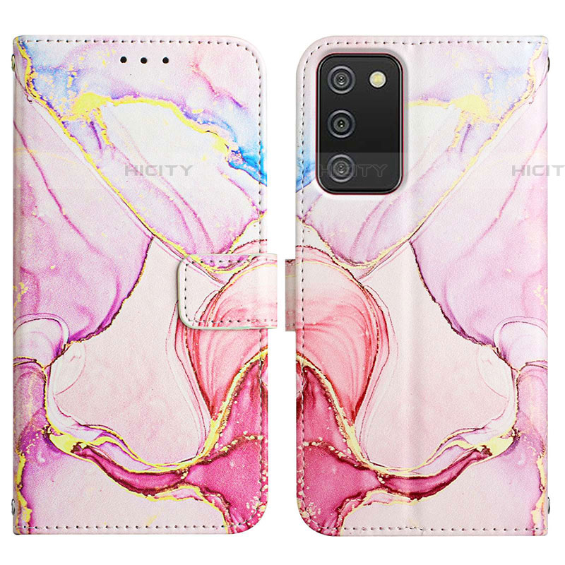 Custodia Portafoglio In Pelle Fantasia Modello Cover con Supporto Y05B per Samsung Galaxy A03s