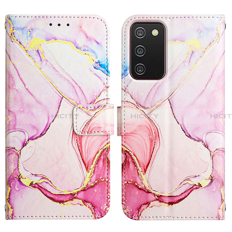 Custodia Portafoglio In Pelle Fantasia Modello Cover con Supporto Y05B per Samsung Galaxy F02S SM-E025F