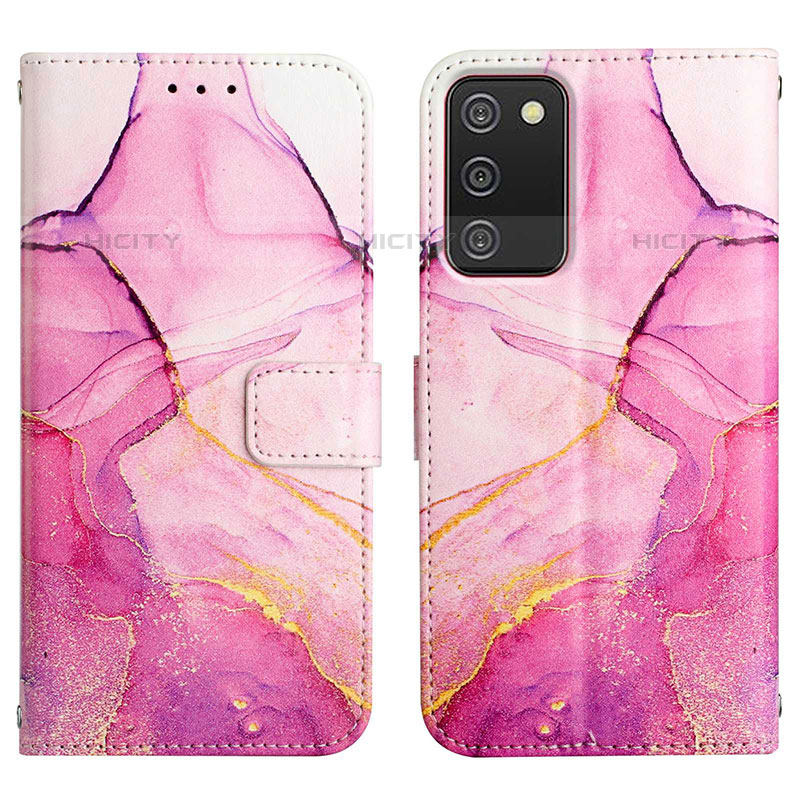 Custodia Portafoglio In Pelle Fantasia Modello Cover con Supporto Y05B per Samsung Galaxy M02s