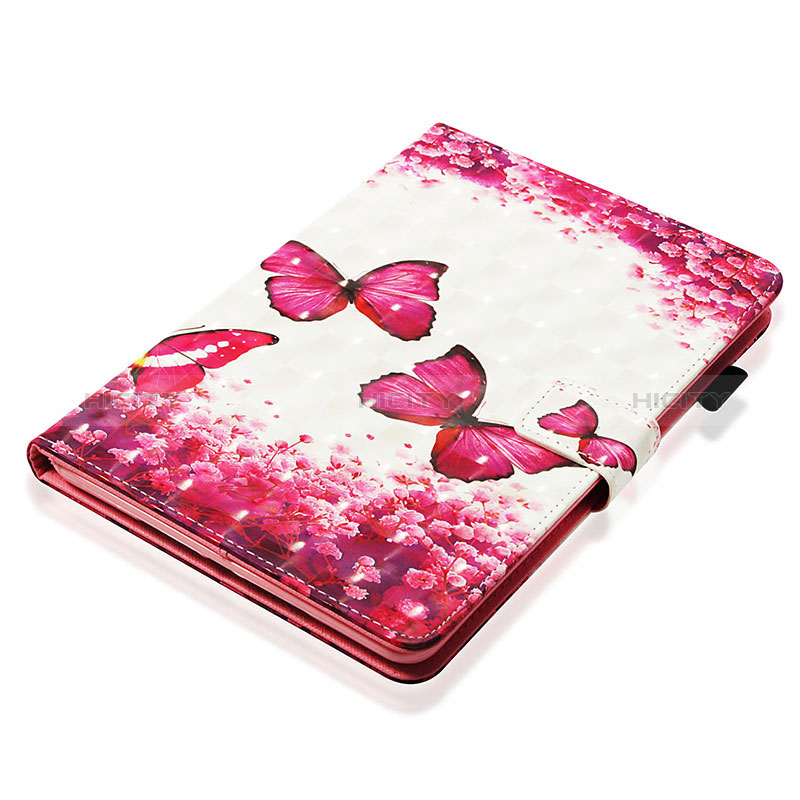 Custodia Portafoglio In Pelle Fantasia Modello Cover con Supporto Y06B per Apple iPad Mini 4