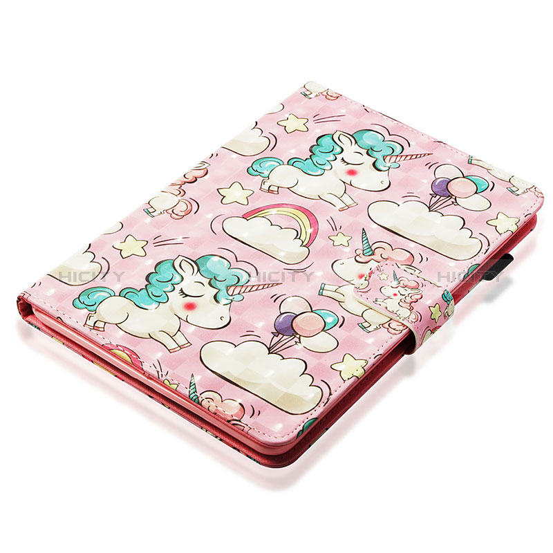 Custodia Portafoglio In Pelle Fantasia Modello Cover con Supporto Y06B per Apple iPad Mini 4