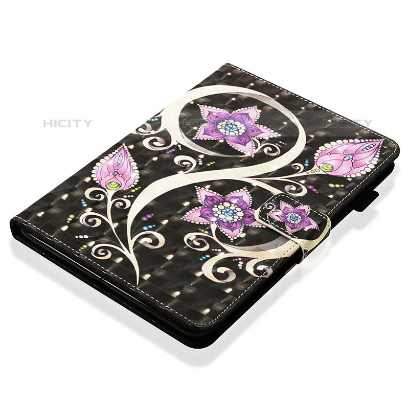 Custodia Portafoglio In Pelle Fantasia Modello Cover con Supporto Y06B per Apple iPad Mini 5 (2019)