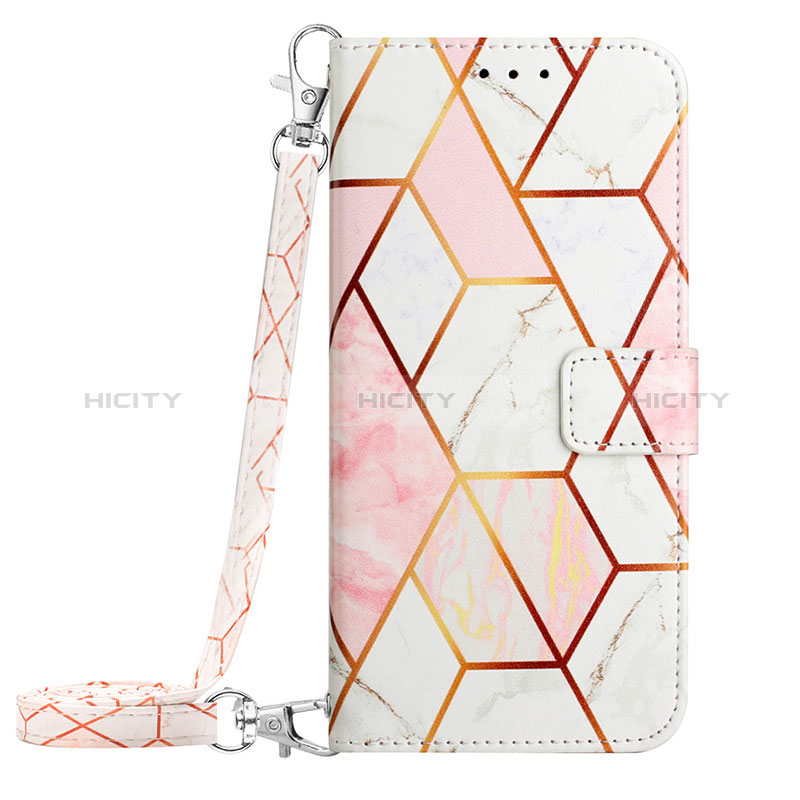 Custodia Portafoglio In Pelle Fantasia Modello Cover con Supporto YB1 per Nokia C22 Bianco