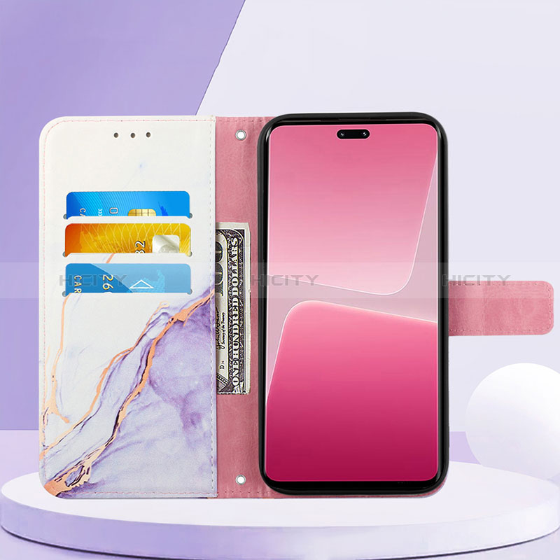 Custodia Portafoglio In Pelle Fantasia Modello Cover con Supporto YB1 per Xiaomi Mi 13 Lite 5G