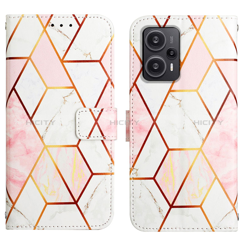 Custodia Portafoglio In Pelle Fantasia Modello Cover con Supporto YB1 per Xiaomi Poco F5 5G