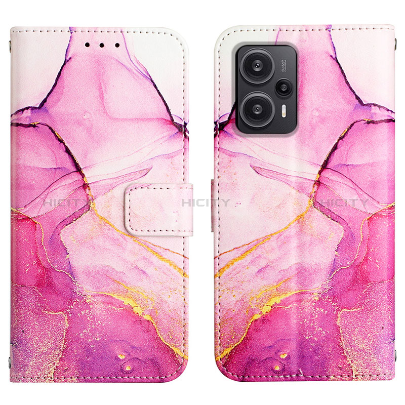 Custodia Portafoglio In Pelle Fantasia Modello Cover con Supporto YB1 per Xiaomi Poco F5 5G