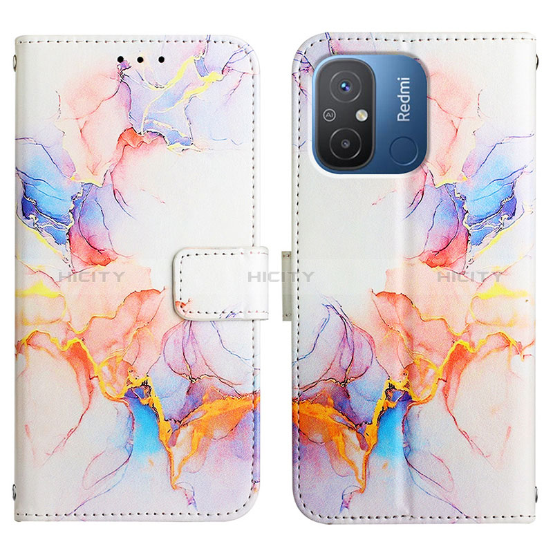 Custodia Portafoglio In Pelle Fantasia Modello Cover con Supporto YB1 per Xiaomi Redmi 11A 4G