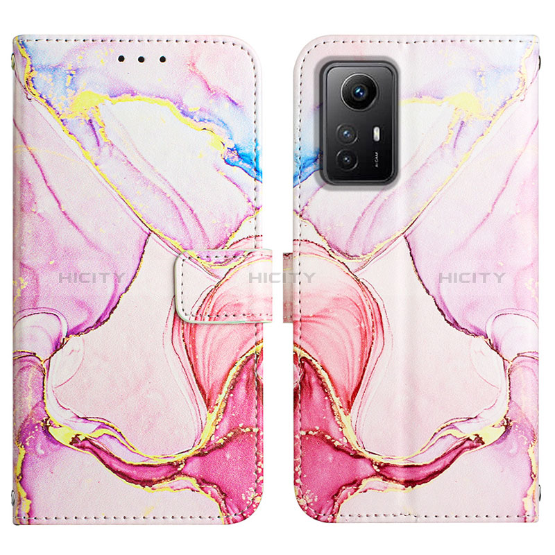 Custodia Portafoglio In Pelle Fantasia Modello Cover con Supporto YB1 per Xiaomi Redmi Note 12S