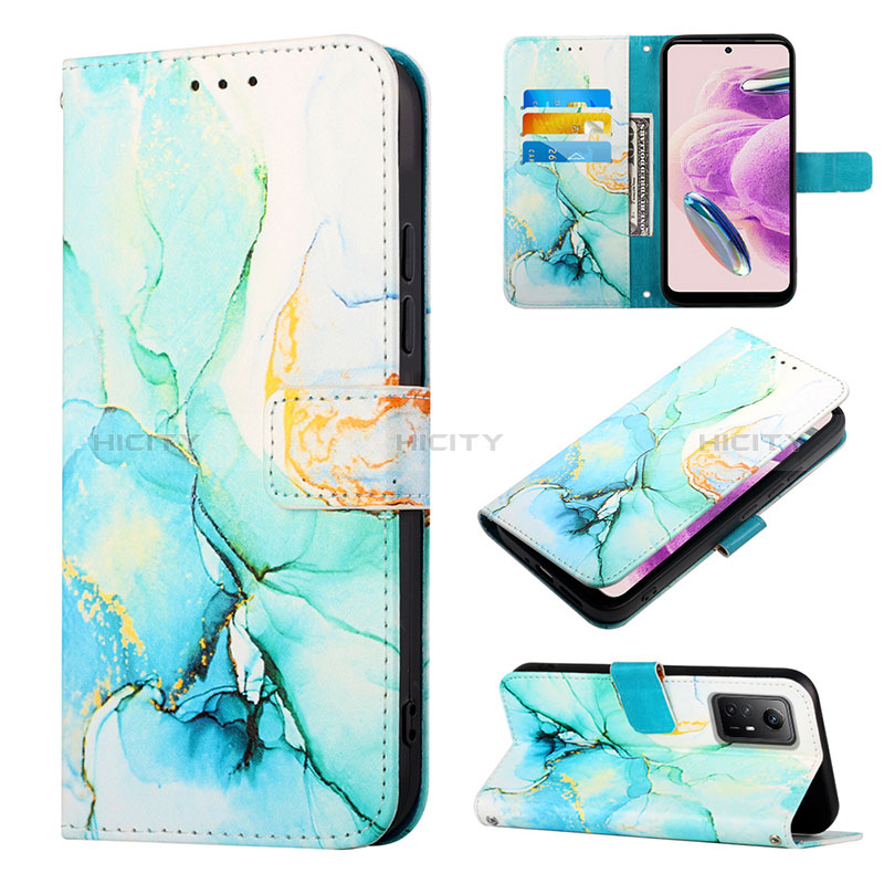 Custodia Portafoglio In Pelle Fantasia Modello Cover con Supporto YB1 per Xiaomi Redmi Note 12S