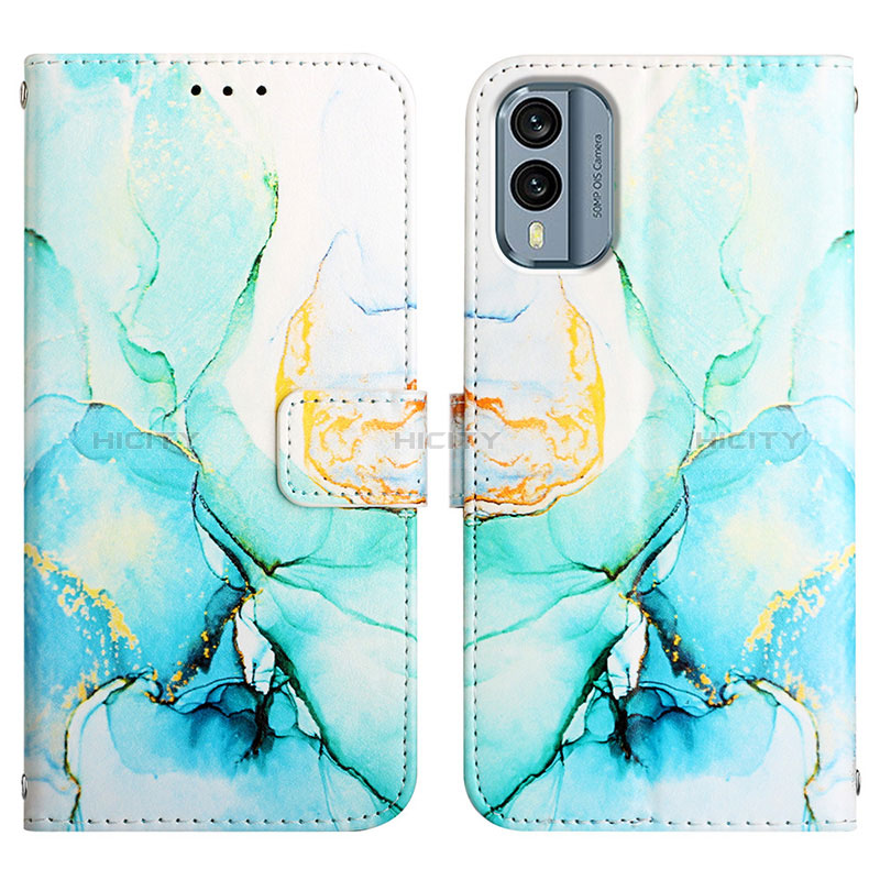 Custodia Portafoglio In Pelle Fantasia Modello Cover con Supporto YB4 per Nokia X30 5G