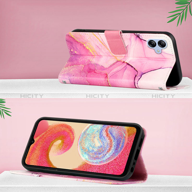 Custodia Portafoglio In Pelle Fantasia Modello Cover con Supporto YB4 per Samsung Galaxy A04 4G